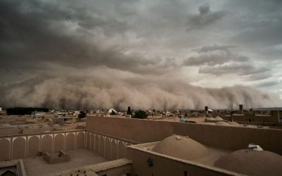 Impressionnante tempête de sable en Iran