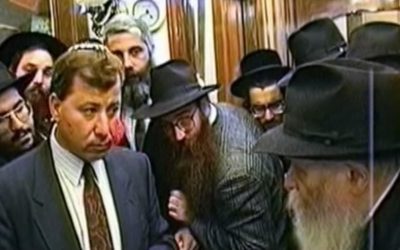 Le Rabbi en 1991 : « Israël doit être fort, afin d’empêcher l&rsquo;expansion de la Syrie et de l&rsquo;Iran »