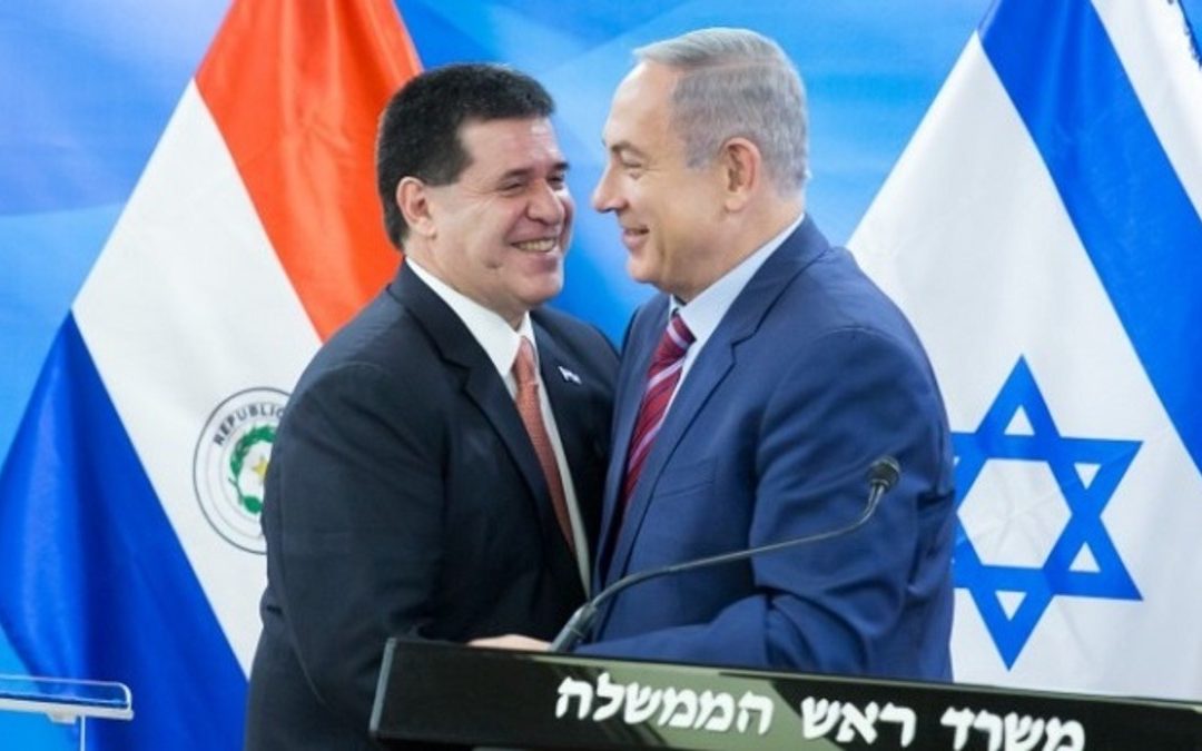 Le président du Paraguay, Horacio Cartes, inaugure son ambassade à Jérusalem