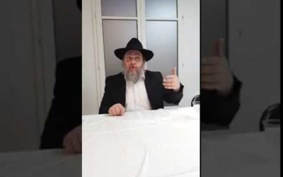 Dvar Mal&rsquo;hout Emor – Rav Dovber Pachter