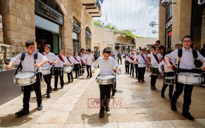 Jérusalem : parade et après-midi de Lag Baomer dans le quartier Mamilla