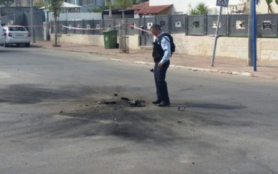 Tirs à l’arme automatique sur des maisons de Sederot