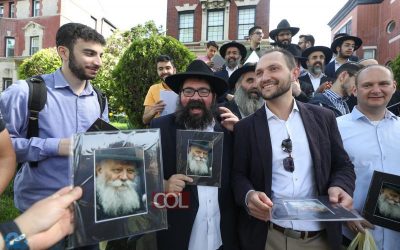 Autriche : Un groupe de la communauté juive de Vienne voyage chez le Rabbi