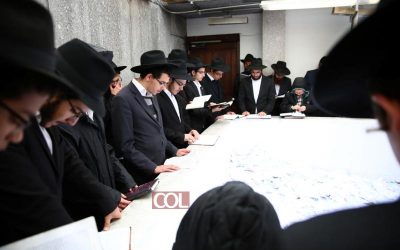 Voyage chez le Rabbi pour les élèves de la Yéchiva Habad de Or Yehouda