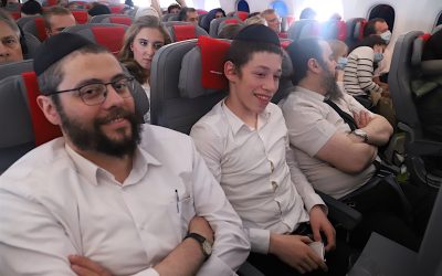 Guimel Tamouz 5778 : en images, les français sur le vol de Norvegian Air Lines pour New York