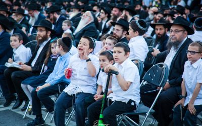 «Global Rebbe Event» devant le 770 – Reportage de Dov Amsellem