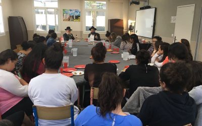 Yerres : Farbrenguen au séminaire de Beth Rivkah avec le Rav Mendel Azimov