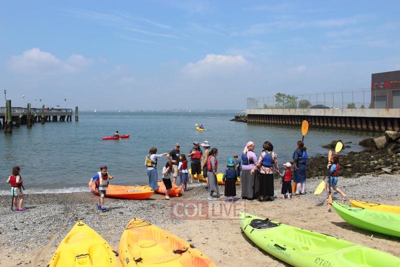 « Friendship Circle of Brooklyn » :  après-midi Kayak sur le le fleuve Hudson