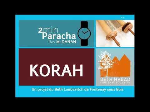 Paracha ‘Houkat – Rav Mendy Danan