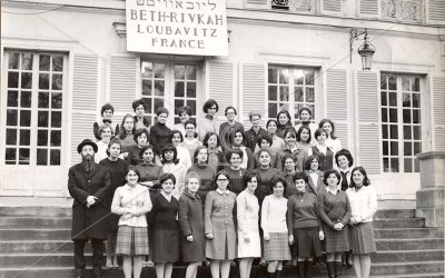 Les archives Loubavitch viennent de diffuser des photographies inédites de l&rsquo;école Beth Rivkah de Yerres 