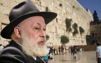 Rav Yehouda Krinsky : Avec la décision des États-Unis sur Jérusalem, une vérité divine est proclamée sur la scène mondiale