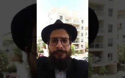 Parachat Dévarim : D&rsquo;un coup d&rsquo;un seul – Matityahu Majerowicz