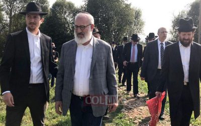 Russie : Les philanthropes Edouardo Elsztain et Yossi Popack financent les travaux de rénovation du cimetière juif  de Loubavitch