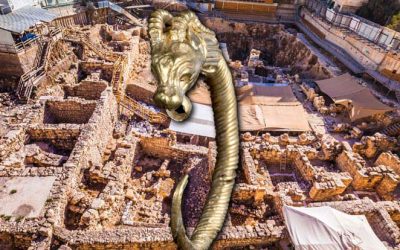 Israël : Découverte d&rsquo;une boucle d&rsquo;oreille en or de 2000 ans dans la ville de David,  de l&rsquo;époque hellénistique