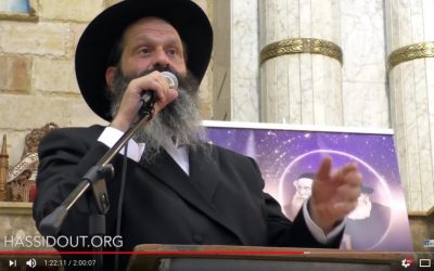 VIDEO. Discours du Rav Shalom Rubashkin au Farbrenguen de ‘Hai Elloul à Kfar Habad