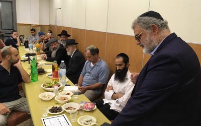 Chlochim de Mme Flori Shoshana Dahan a »h, épouse du Rav Yehouda Dahan, mardi 28 août, 17 Elloul à Jérusalem