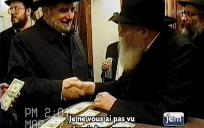 La vidéo du Rabbi : La seconde bénédiction – Début des années 1990