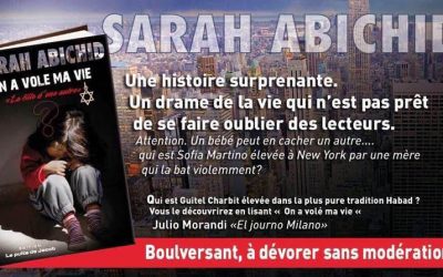 «On a volé ma vie», le nouveau roman de Sarah Abichid