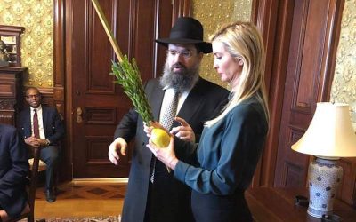 Washington : Ivanka Trump Kushner accomplie la Mitsva du Loulav à la Maison Blanche