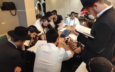 Veille de Roch Hachana : Hatarat Nedarim au Beth Haya Mouchka