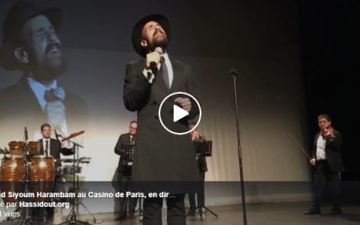 VIDEO. Grand Siyoum Harambam 2018 au Casino de Paris
