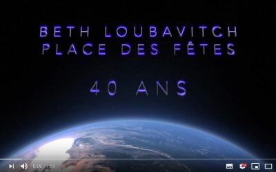 Clip vidéo à l’occasion des 40 ans du Beth Habad de la Place des Fêtes