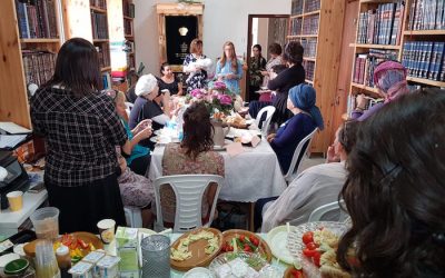 40 femmes participent à l’inauguration d’une Midracha au domicile de Sim’ha Amram à Yavneel