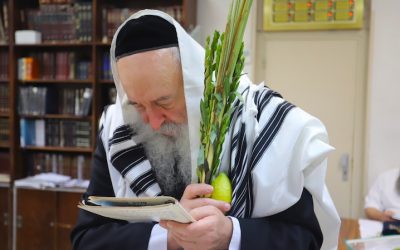 Feuillet à imprimer :  Kiddouch de Chabbat Souccot – Netilat Loulav selon Minhag Habad