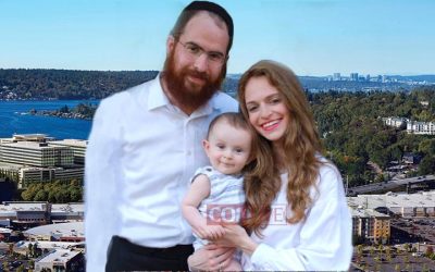 Nouvelle Chli’hout dans l’État de Washington :  le Rav Israel et Shternie Treitel inaugurent le Beth Habad de Renton