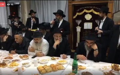 VIDEO. Mélavé Malka Le’h Le’ha au Beth Habad de Flandre – 4eme Yortsait du Rav Chmouel Azimov