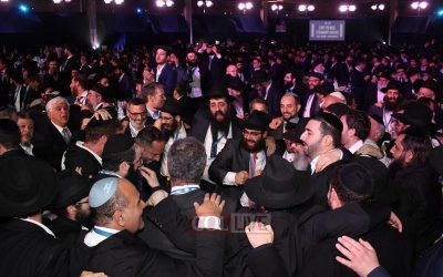 Kinous Hachlou’him 5779 : les danses des Chlou&rsquo;him au banquet (photos et vidéo)