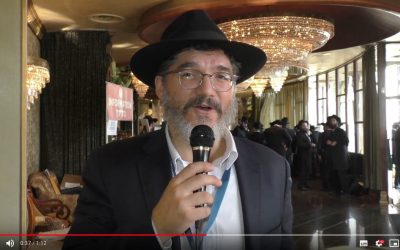 Interview du Rav Mendel Samama au Kinous Hachlou’him 2018