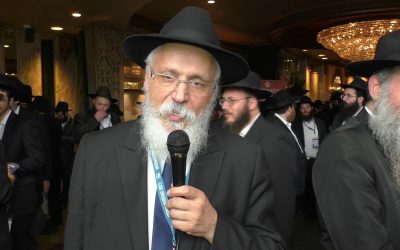 Interview du Rav Binyamin Mergui au Kinous Hachlou&rsquo;him 2018