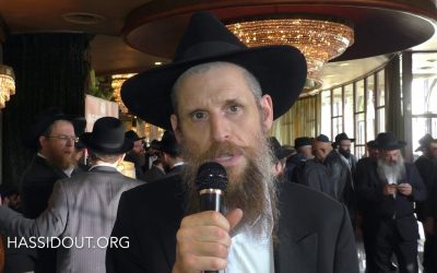 Interview du Rav Meir Sim&rsquo;ha Kalmenson au Kinous Hachlou&rsquo;him 2018