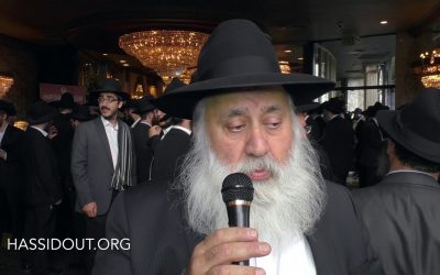 Interview du Rav Yair Ladayov au Kinous Hachlou&rsquo;him 2018