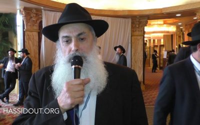 Interview du Rav Yossef Abrahami au Kinous Hachlou&rsquo;him 2018
