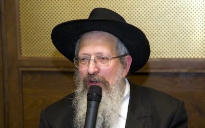 Communiqué de Chavouot du Rav Avraham Barouh Pevzner, du Rabbinat Loubavitch de Paris