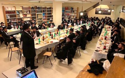 Melave Malka et réunion des Chlouhim du Beth Loubavitch en préparation à la fête de Hanouccah 5779
