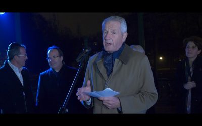 Hanouccah 5779 à Strasbourg : Allumage public d&rsquo;une Ménorah géante au Parc des Contades