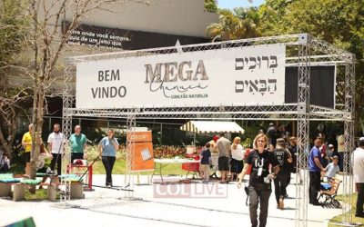 Brésil : Plus de 2 000 personnes au deuxième événement « Mega Hanouccah » à S. Paulo