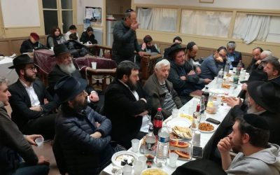 Farbrenguen de Youd Chevat dans la Shoul du 25 rue des Rosiers
