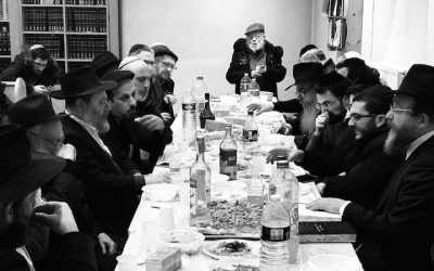Farbrenguen de Youd Chevat au Beth Habad Hehal Menahem