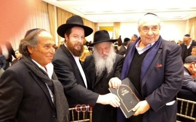 Condoléances de Serge Berdugo, du Conseil des Communautés israélites du Maroc, à la famille du Rav Chalom Edelman Zal