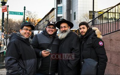EN IMAGES. Les premières images de Youd Chevat chez le Rabbi
