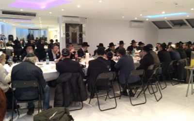 Farbrenguen de Youd Chevat au Beth Habad de Neuilly