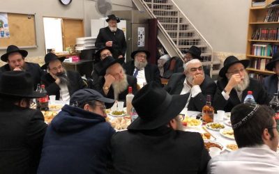 EN IMAGES. Anniversaire de Dov Ayache et Farbrenguen, Motsaei Chabbat Parachat Bechala&rsquo;h au Beth Habad de Créteil