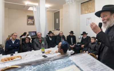 EN IMAGES. Un « Erev Habad » organisé samedi soir par le  Beth Habad réunit toute la communauté d&rsquo;Alfortville