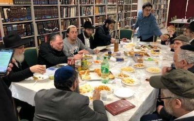 Aubervilliers : Farbrenguen de Préparation à Youd Chevat au Beth Habad Chneor