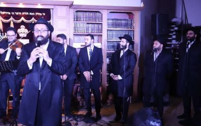Melave Malka au Beth-Habad de Créteil avec Shmile et la chorale LeVoice, orchestré par Yossef Brami