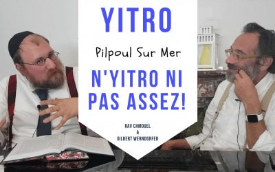Pilpoul sur Mer : Parachat Yitro – « N&rsquo;Yitro ni pas assez! »